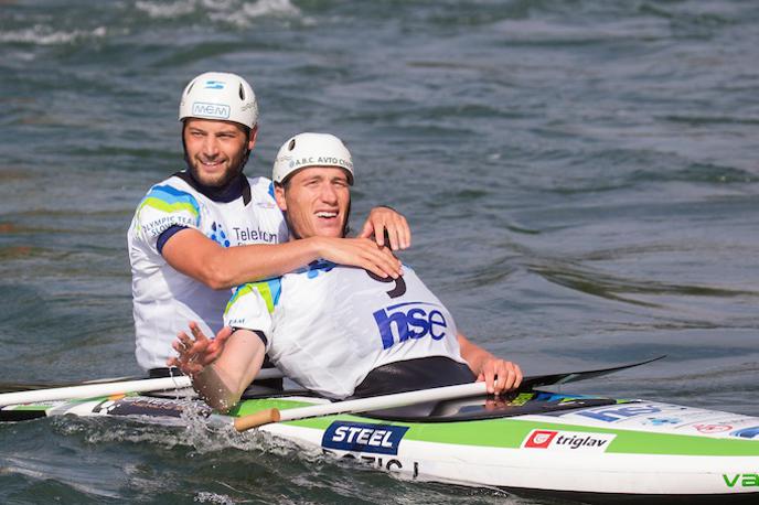 Luka Božič in Sašo Taljat | Foto Sportida