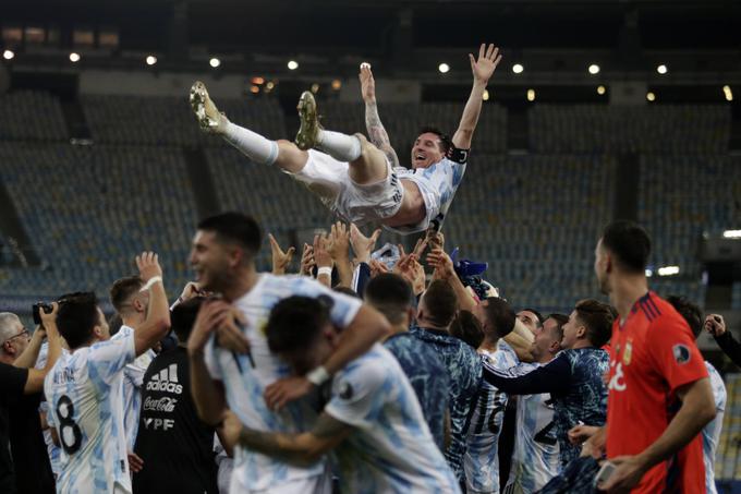 Presrečni Lionel Messi. | Foto: Guliverimage/Vladimir Fedorenko