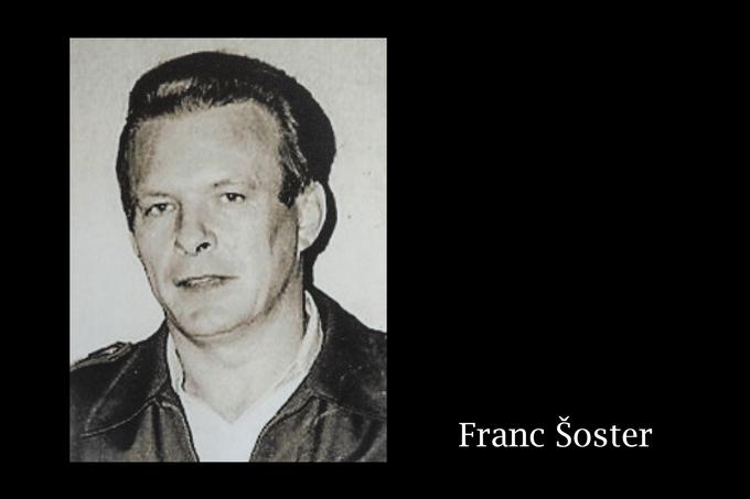 Franc Šoster (7. julij 1946–29. junij 1991) | Foto: Policija