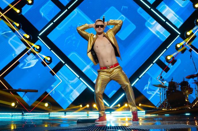 Luka Basi, San Marino | V petkovem finalnem večeru je s spevno pesmijo Chicolo nastopil tudi Luka Basi. | Foto Instagram/Luka Basi