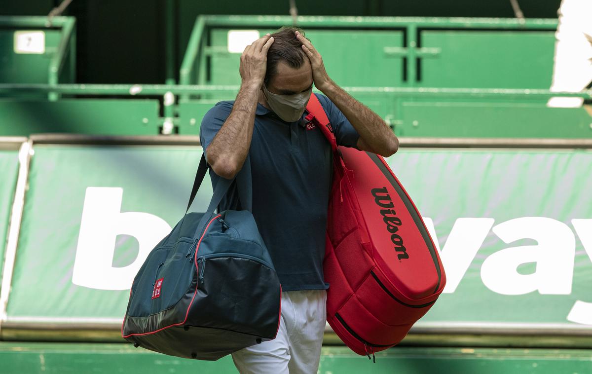 Roger Federer | Roger Federer zapušča Halle. | Foto Guliverimage