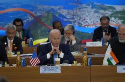 Biden podpira Ukrajino in pritiska na Hamas