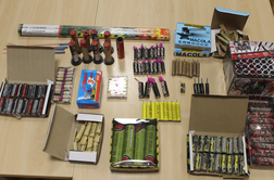 Mladoletniku zasegli 288 kosov petard