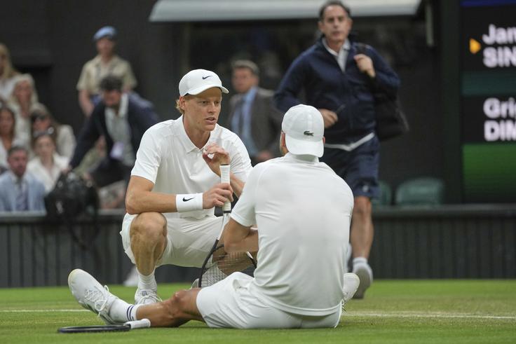 Jannik Sinner in Grigor Dimitrov | Foto: Guliverimage