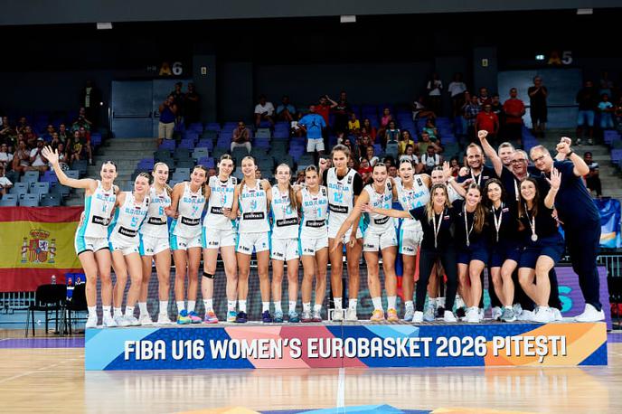 Španija : Slovenija, U16 finale Ep | Slovenke so v finalu evropskega prvenstva visoko izgubile s Špankami. | Foto FIBA