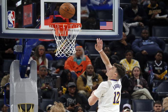 Jake LaRavia | Jake LaRavia odlično izkorišča priložnost v vrstah Lakersov. | Foto Reuters