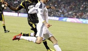 Beckham spet na nogometni zelenici