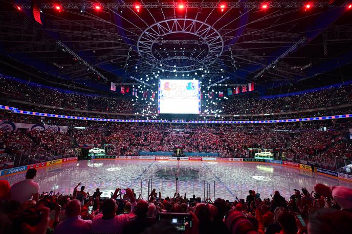 O2 arena Praga | Dvorana O2 v Pragi bo v petek prizorišče uvodne tekme nove sezone lige NHL. Pomerili se bodo hokejisti Buffalo Sabres in New Jersey Devils. | Foto Guliverimage