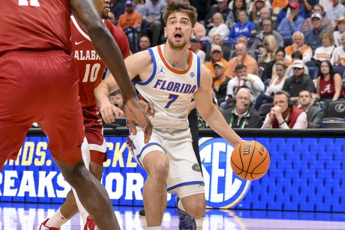 Urban Klavžar | Urban Klavžar je z univerzo Florida Gators postal prvak jugovzhodne konference in bo igral v zaključnih bojih ameriške študentske lige NCAA. | Foto Reuters