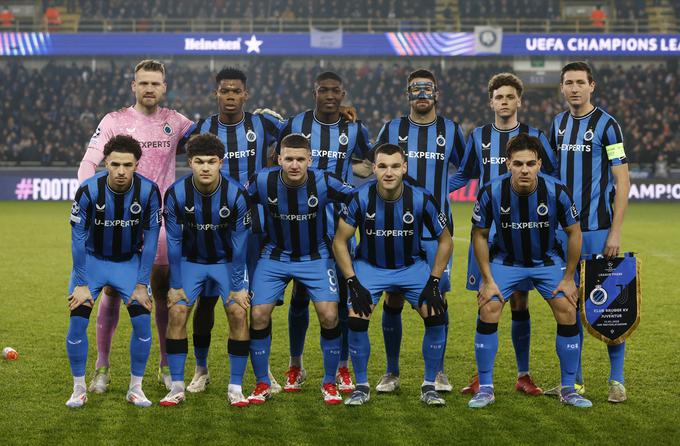 Club Brugge je na zadnji evropski tekmi na domačem stadionu remiziral proti Juventusu (0:0). | Foto: Reuters