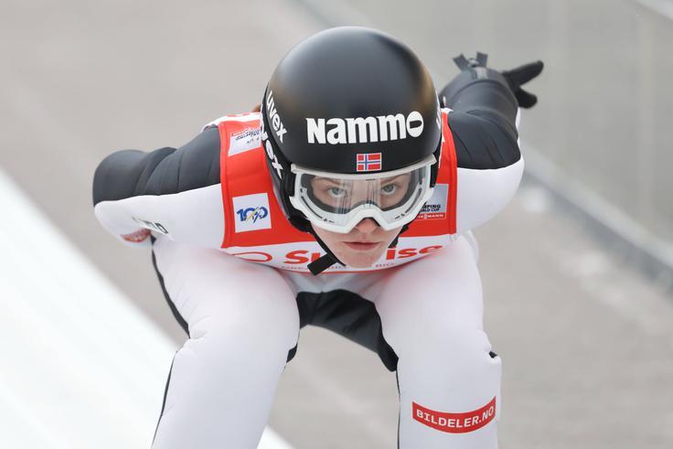 Eirin Maria Kvandal je bila v prvi in drugi seriji treninga najboljša. | Foto: Guliverimage