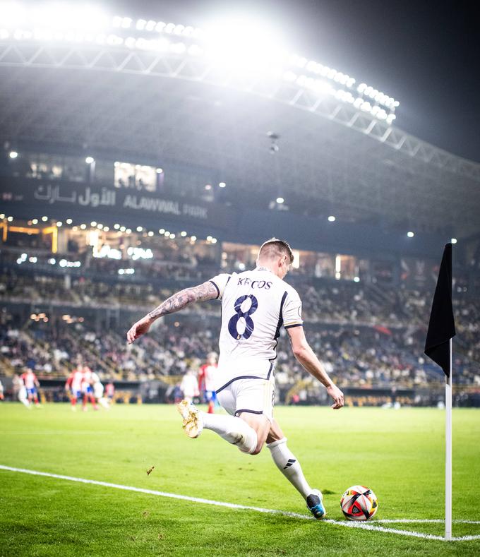 Toni Kroos je v sredo pomagal Realu do preboja v finale po spektakularni zmagi nad Atleticom (5:3). | Foto: Guliverimage