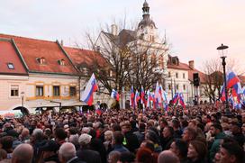 Protestni shod Novo mesto
