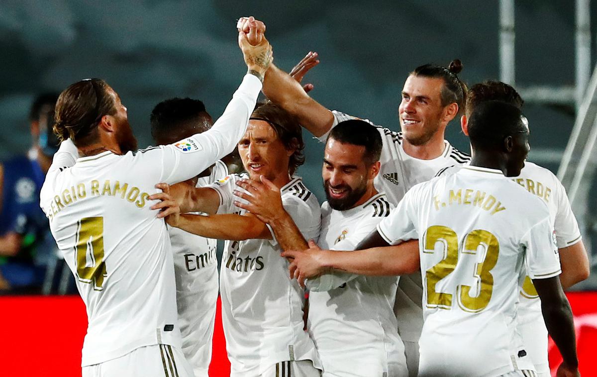 Real Madrid | Real ima pred zadnjima dvema krogoma v španskem prvenstvu štiri točke prednosti pred Barcelono. | Foto Reuters