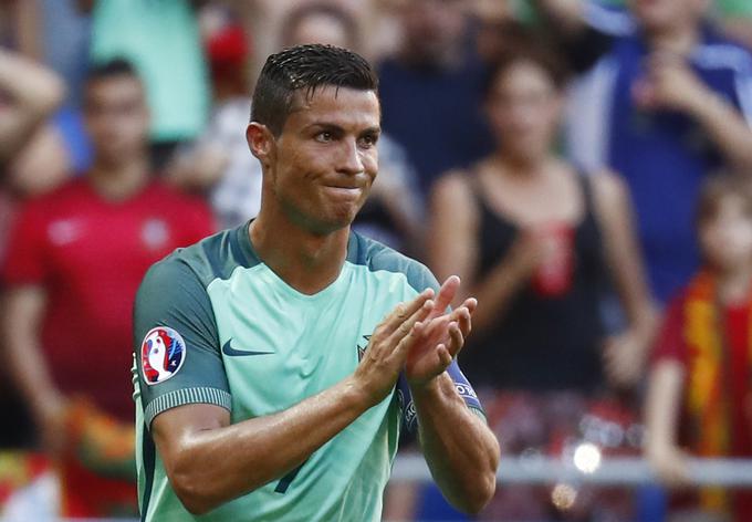 Cristiano Ronaldo lahko na tekmi proti Hrvaški postane najboljši strelec v zgodovini evropskih prvenstev. | Foto: 