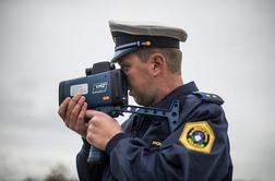 Policija na radar ujela 122 smučarjev