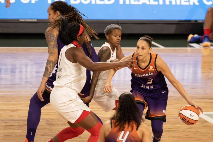V ligi WNBA je precepljenost 99-odstotna. | Foto: Guliverimage/Vladimir Fedorenko