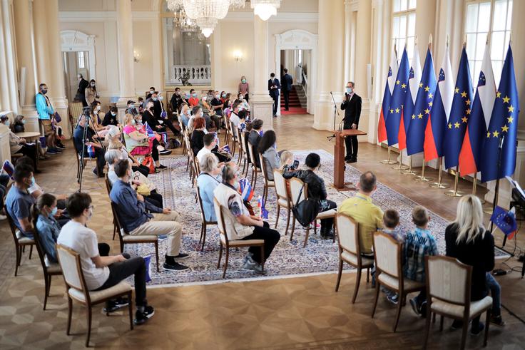 Dan odprtih vrat Pahor | Foto: STA ,