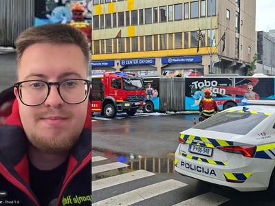 Oglasil se je reševalec, ki je prvi prihitel na mesto tragedije v Ljubljani #video