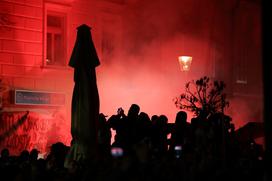 Protestni shod Novo mesto