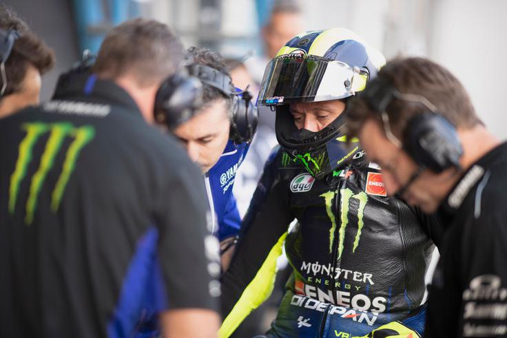 Valentino Rossi je v skupnem seštevku na zanj skromnem šestem mestu. | Foto: Gulliver/Getty Images