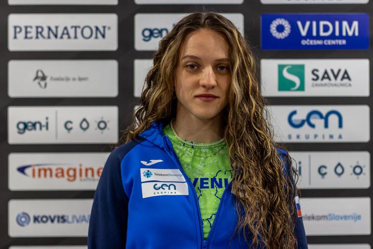 Lucija Potnik je najmlajša članica slovenske odprave. | Foto: Peter Kastelic/AZS