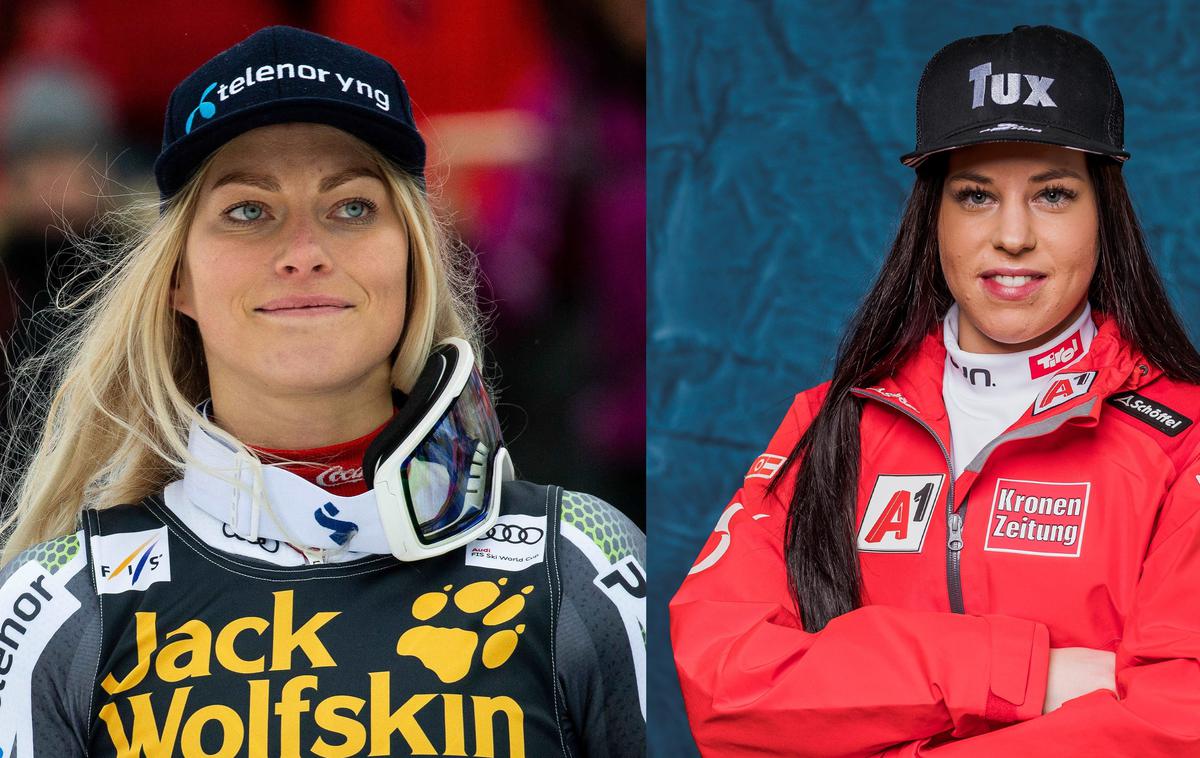 Ragnhild Mowinckel in Stephanie Brunner | Ragnhild Mowinckel in Stephanie Brunner znova na smučeh. | Foto Sportida