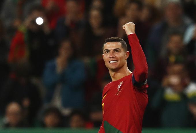 Cristiano Ronaldo bi lahko 26. marca zaigral v Stožicah. | Foto: Reuters