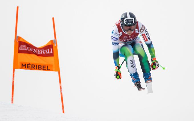 Na zadnji tekmi pretekle zime je bila Mariborčanka 14. To je bil smuk v Meribelu, kjer bo to zimo svetovno prvenstvo. Ilka je že dvakrat osvojila naslov svetovne prvakinje v smuku. | Foto: AP / Guliverimage