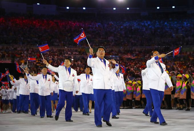 V Braziliji je tekmovalo 31 severnokorejskih športnikov. | Foto: 