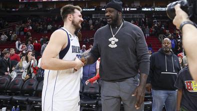 Nad rekordom Luke Dončića se je navduševal tudi legendarni Shaq