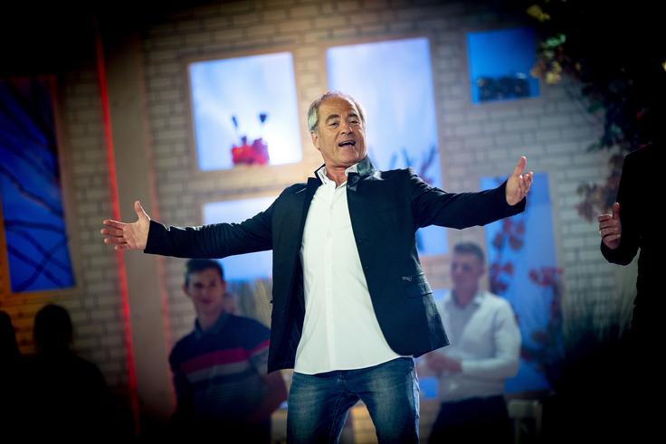 Vili Resnik v oddaji Pri Črnem Petru | Foto: Ana Kovač