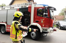 Požar v Kranju: 80 ljudi evakuirali, trije so potrebovali zdravniško pomoč