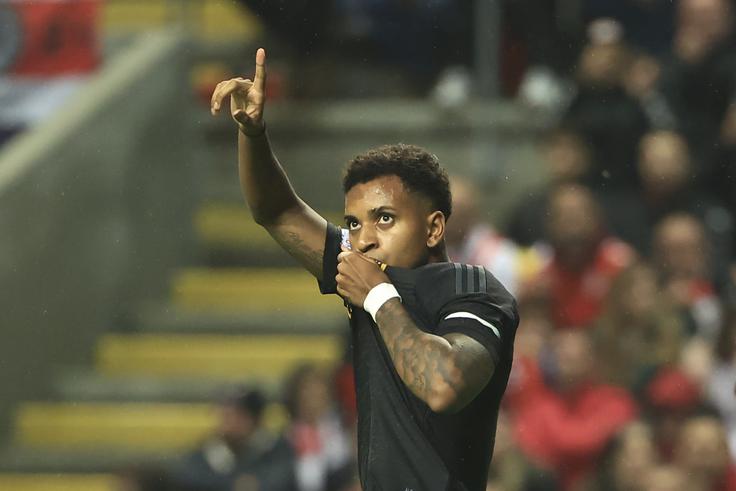 Rodrygo je zadel za 1:0. | Foto: Reuters