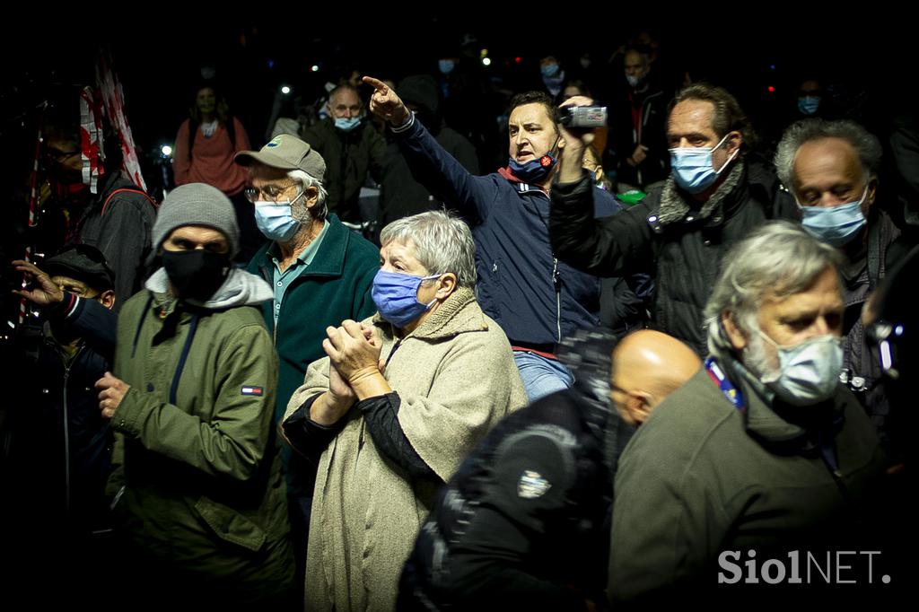 Protest Ljubljana