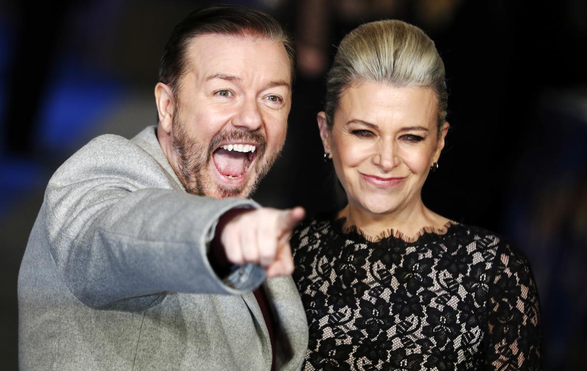 Ricky Gervais | Ricky Gervais s partnerico Jane Fallon | Foto Reuters
