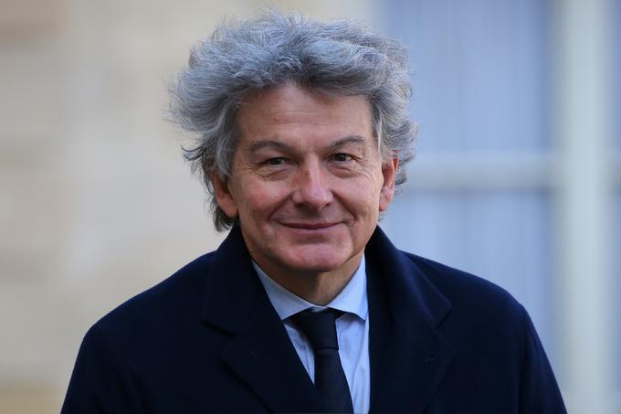Francija je za novega kandidata za komisarja predlagala izvršnega direktorja tehnološkega podjetja Atos in nekdanjega finančnega ministra Thierryja Bretona. | Foto: Reuters