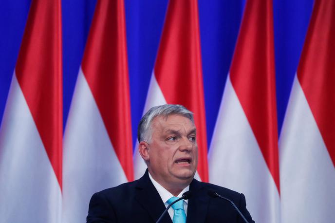 Viktor Orban | Orban je že pretekli petek dejal, da čeprav načeloma podpirajo vstop Švedske in Finske v Nato, morajo "najprej opraviti nekaj resnih pogovorov". | Foto Reuters