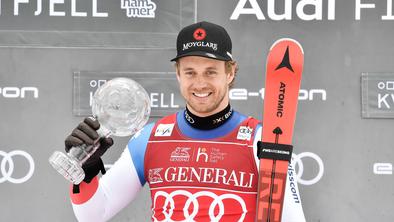 Superveleslalom odpovedan, Švicar do prvega globusa