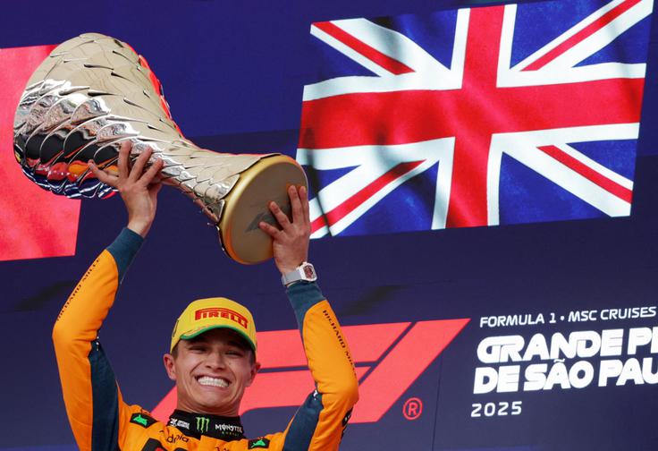 Lando Norris je zmagal sedmič letos. | Foto: Reuters