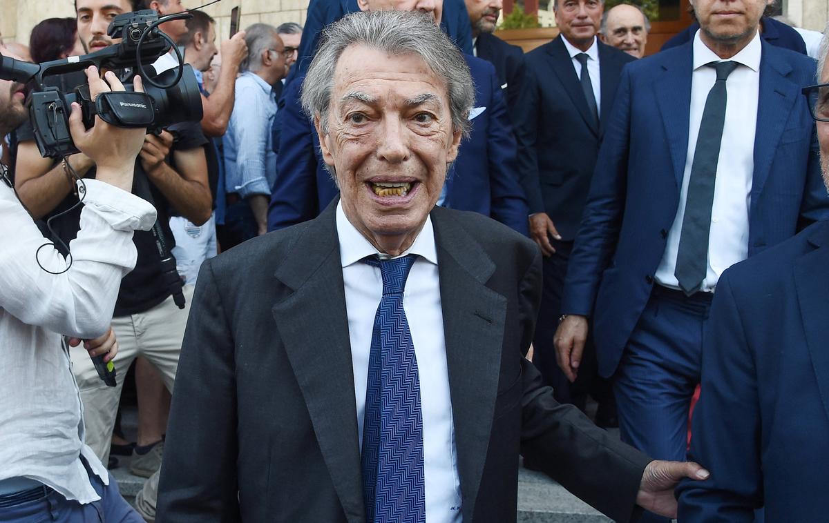 Massimo Moratti | Massimo Moratti je bil zaradi pljučnice prepeljan v bolnišnico Humanitas v Rozzanu pri Milanu. | Foto Guliverimage