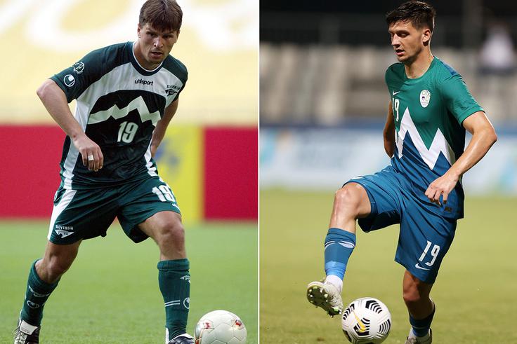 Amir Karić je za slovensko reprezentanco odigral 64 tekem in dosegel en zadetek, njegov sin Sven Šoštarič Karić pa je debitiral za Slovenijo leta 2021 proti Gibraltarju. To je njegov edini nastop. Oktobra ga je selektor Kek vpoklical v reprezentanco, zdaj brani barve ruskega kluba Pari Nižji Novgorod, tokrat pa ga ni na seznamu. | Foto: Guliverimage, Aleš Fevžer