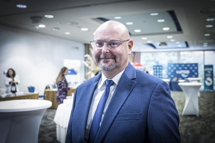 Branko Potočnik, predsednik Zbornice za poslovanje z nepremičninami (ZPN) in direktor podjetja Insa nepremičnine | Foto: Ana Kovač