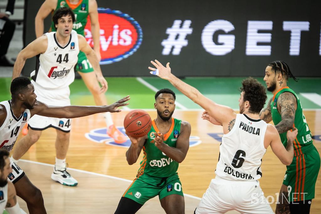 EuroCup: Cedevita Olimpija - Virtus Bologna