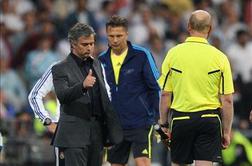 Uefa sprožila disciplinski postopek proti Mourinhu