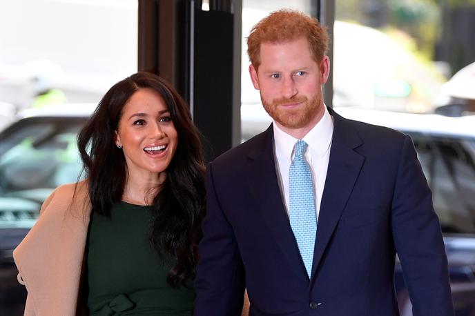 Princ Harry in Meghan Markle | Kronanje kralja Karla III. bo potekalo 6. maja pred več sto gosti v Westminstrski opatiji. Dobrodošli bodo vsi člani družine. | Foto Getty Images
