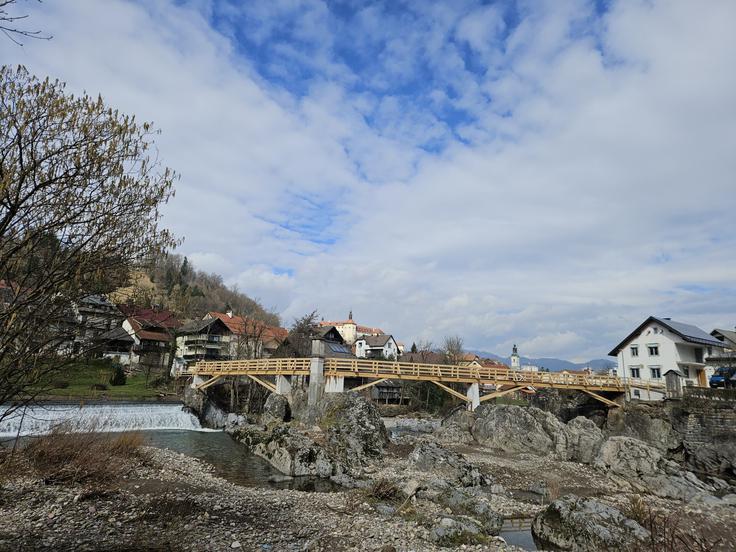 Hudičeva brv, rekonstrukcija | Foto: STA