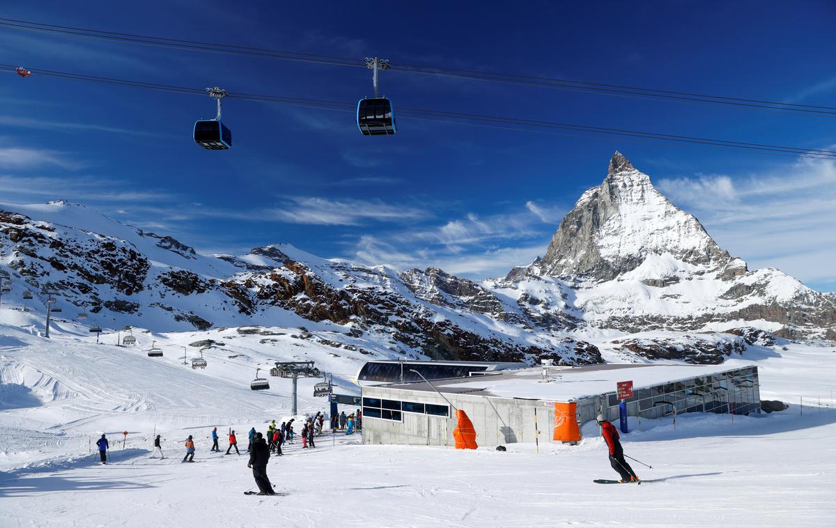 smučanje Matterhorn | Pod Matterhornom bodo tekme svetovnega pokala že konec oktobra 2022. | Foto Reuters