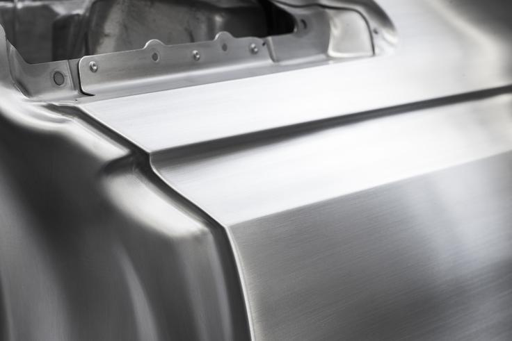 Aluminijaste komponente predstavljajo 58 odstotkov karoserije novega audija A8. | Foto: Audi