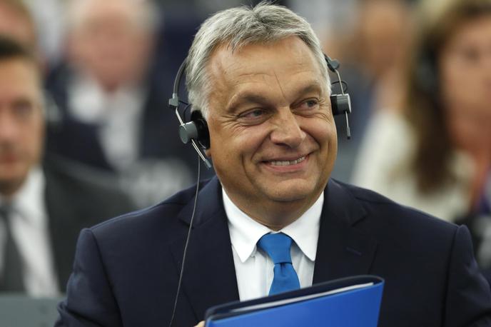 Viktor Orban | Se bo Viktor Orban svojega največjega tekmeca Petra Magyarja lotil tudi z objavo na skrivaj posnetega spolnega odnosa med Magyarjem in njegovo nekdanjo partnerko?  | Foto Guliverimage